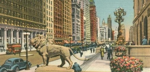 Chicago, Michigan Ave., The Loop