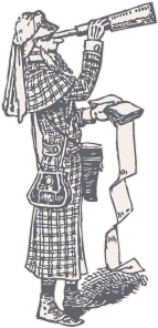 Scavenger hunter with telescope